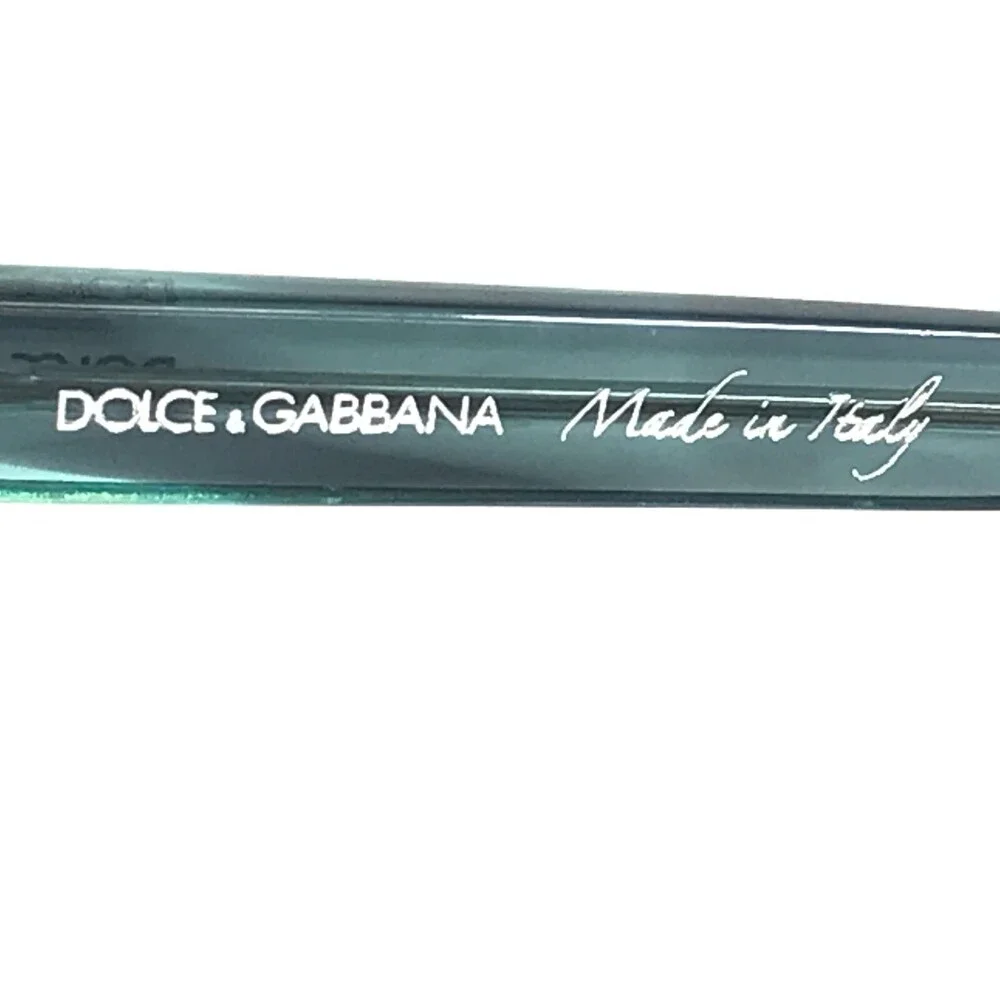 Dolce & Gabbana Eyeglasses Frames DG3240 3010 Blue Horn Round Full Rim 51-20-140